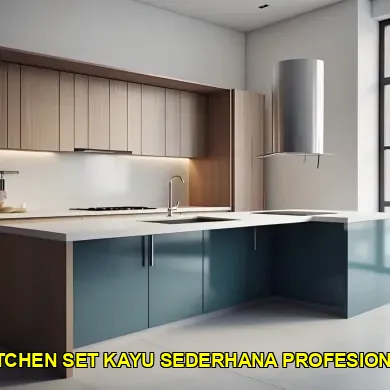 Inovasi Terbaru Kitchen Set Kayu Sederhana Klaten